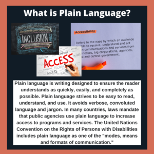 What is Plain Language?